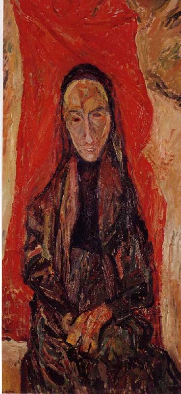 Chaim Soutine Portrait of a Widow oil painting image